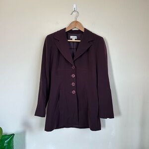 Vintage Bebe Blazer Mini Dress Tunic